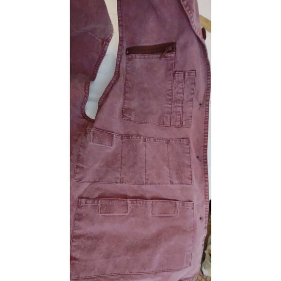 Vintage Trail Designs Fishing Vest Adult Small Buttons Cargo Multiples Pockets - Picture 8 of 11